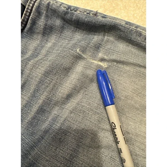 KUT from the Kloth Womens Jeans Size 6 Light Wash Denim Pants Distressed READ - Picture 3 of 11